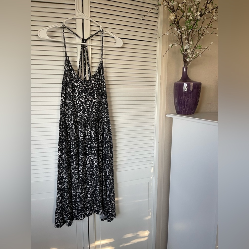 SO Skater Midi Spaghetti Strap Dress - Size L